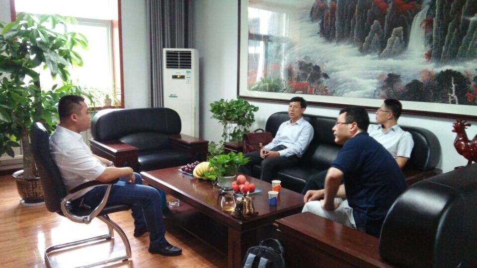 舍弗勒貿(mào)易(上海)有限公司北方區(qū)銷售總監(jiān)安軍民先生一行蒞臨濟(jì)南鴻慷機(jī)電參觀指導(dǎo)工作